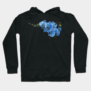 Blue orchids Hoodie